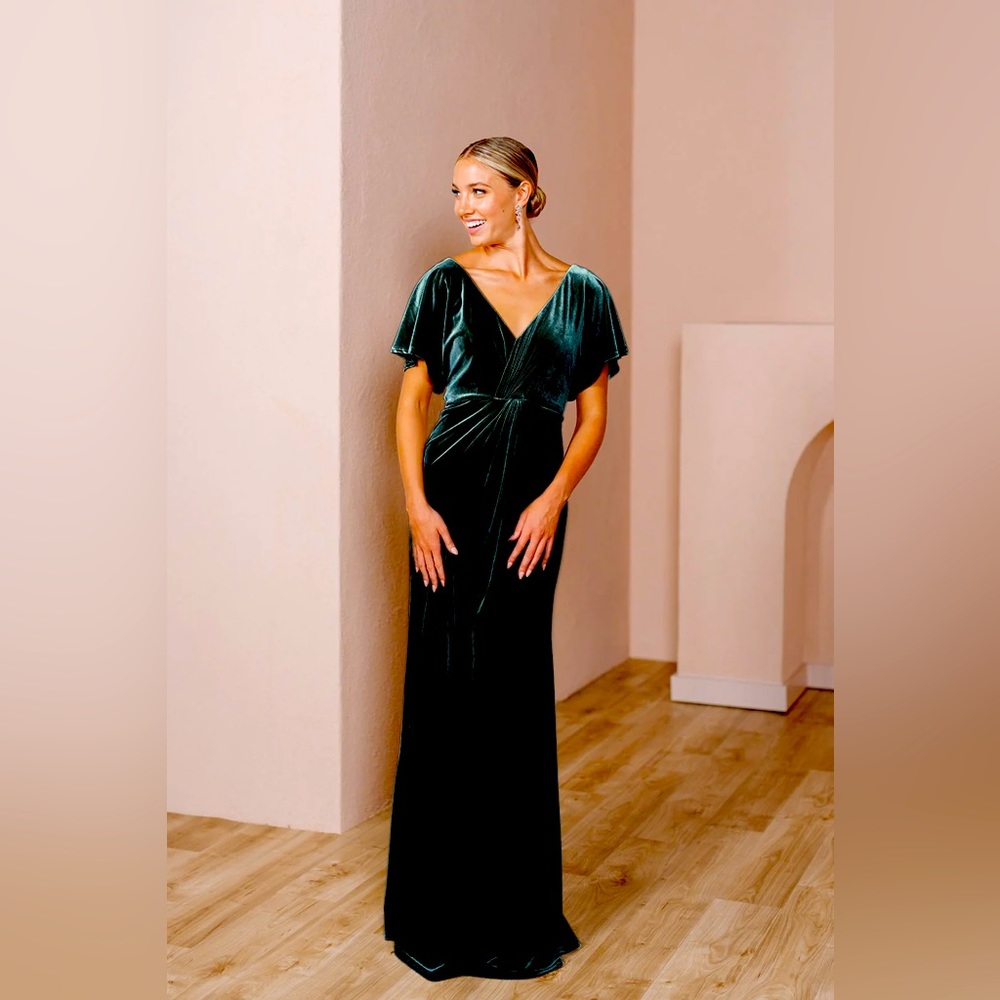Revelry Velvet Gwen Bridesmaid Dress